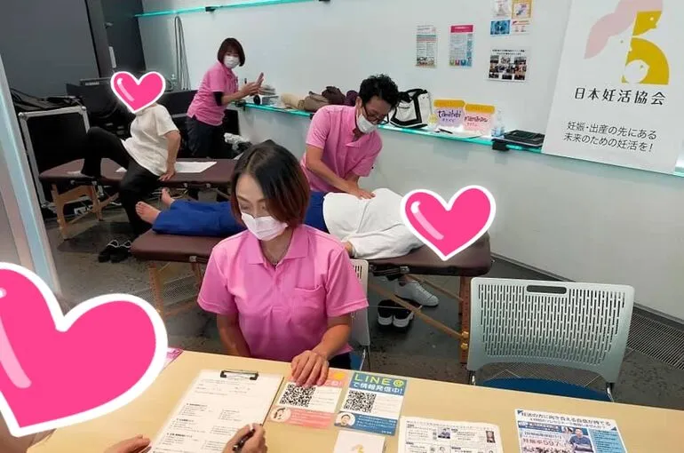 美フェス参加中の画像